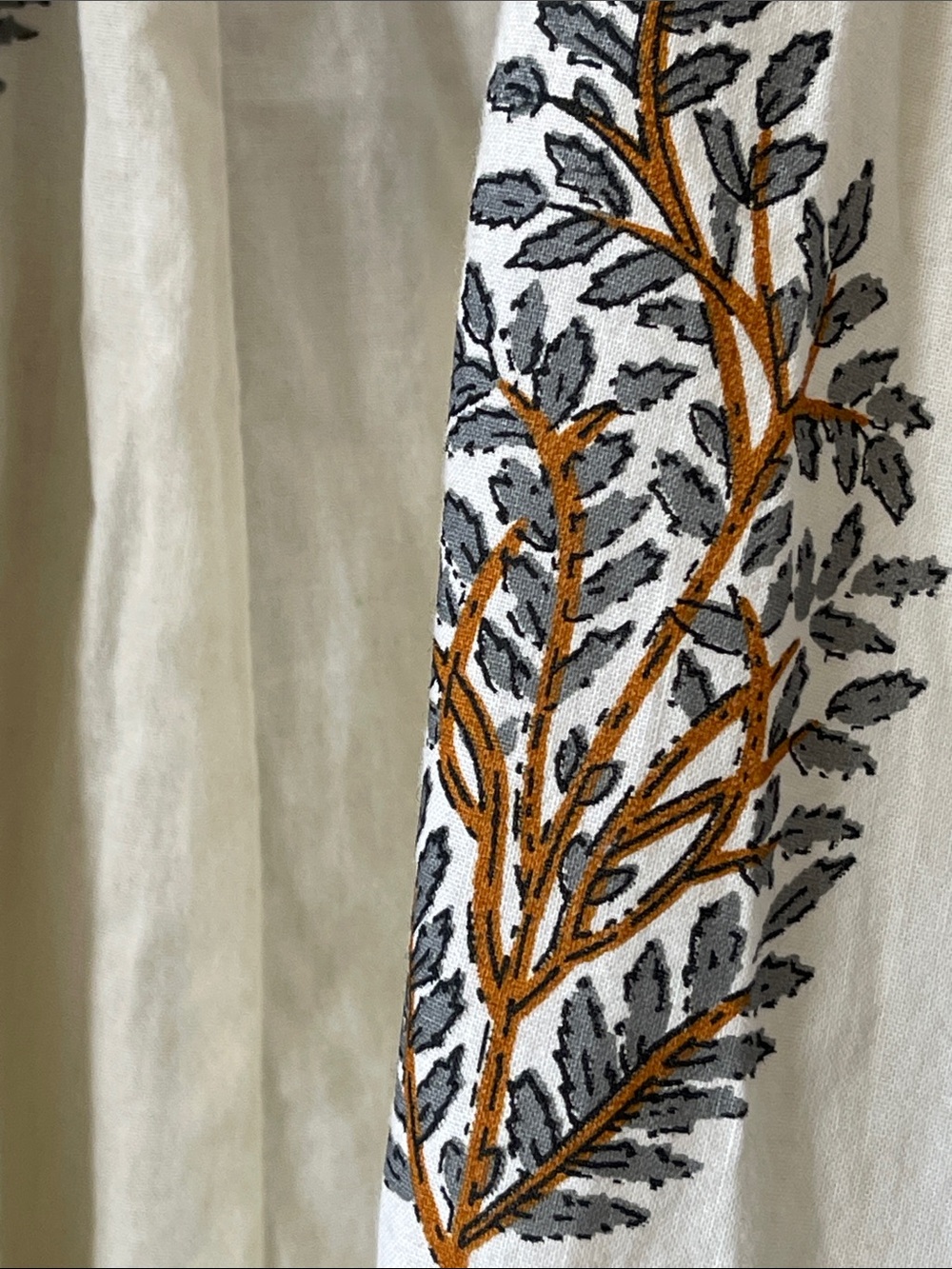Mes Filles Sadie Caftan Boho Dress Botanical print - Picture 3 of 12